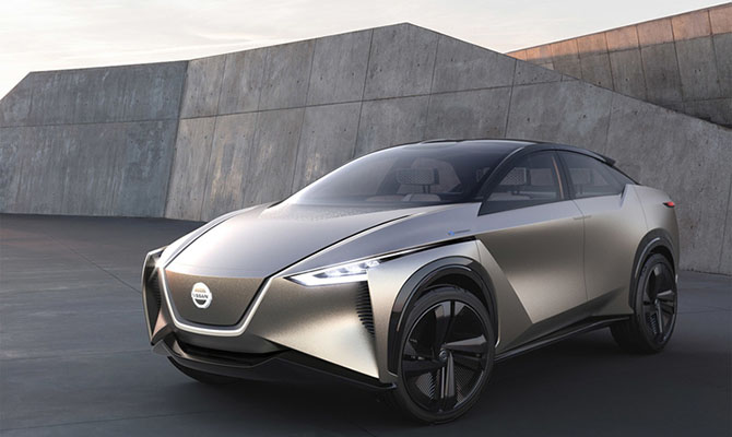 Nissan показала электрический концепт-кар из будущего