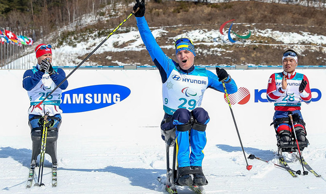 Украина занимает 5 место после второго дня «белой» Паралимпиады в Пхёнчхане