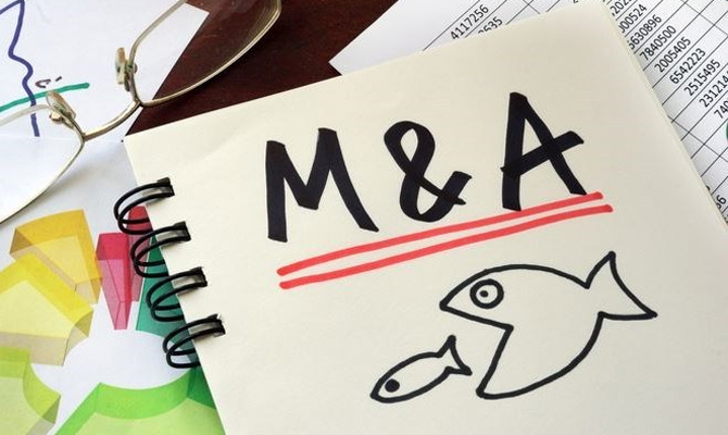 Объем сделок M&A в Украине в 2017 г. превысил $1 млрд