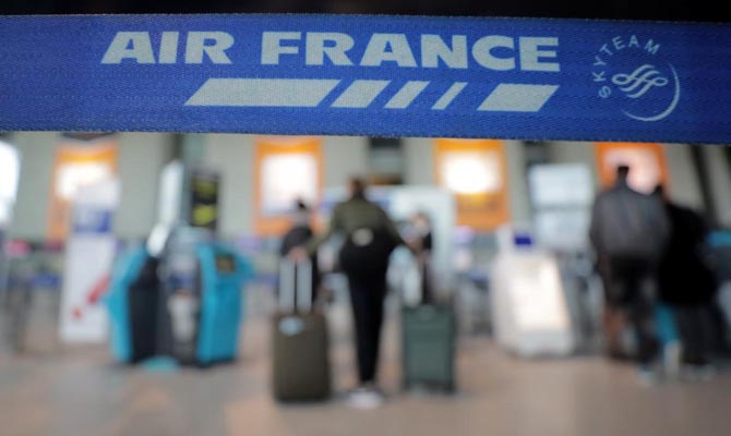 Air France отменила почти треть рейсов из-за забастовки сотрудников