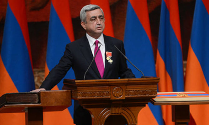 Премьером Армении избран Серж Саргсян