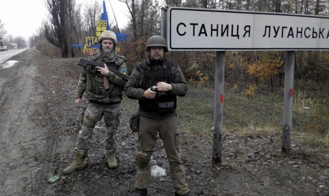 Разведение сил у Станицы сорвано, - штаб