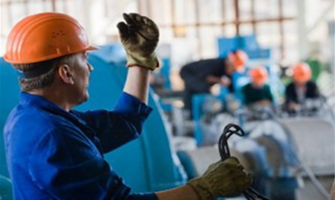 Украина увеличила промышленное производство на 1,6%