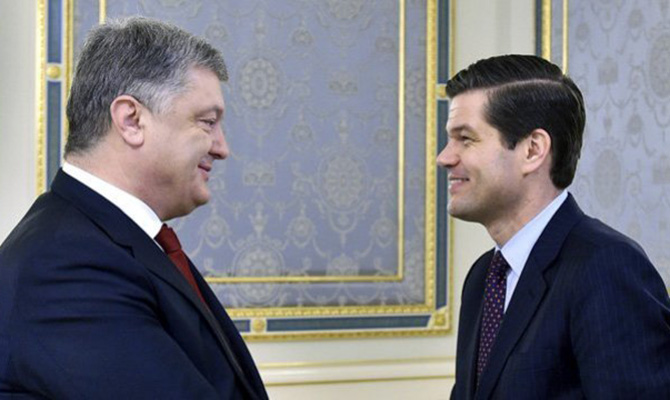 Порошенко и Митчелл скоординировали шаги по противодействию строительству «Северного потока – 2»