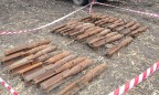 Более ста артиллерийских снарядов времен Второй мировой нашли в лесу в Святошинском районе Киева