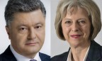 Порошенко и Мэй обсудили усиление давления на РФ