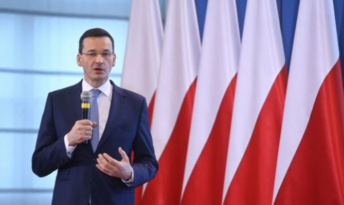 Премьер Польши назвал «Северный поток-2» гибридным оружием против ЕС и НАТО