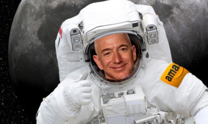 Безос собирается колонизировать Луну