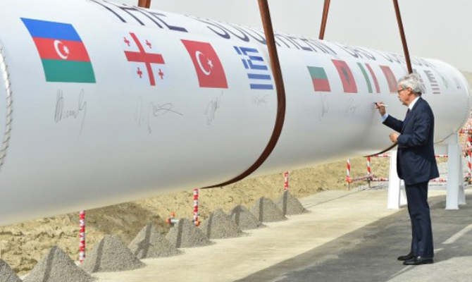 Азербайджан запустил «Южный газовый коридор» в обход России и Украины