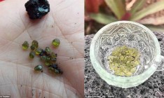 Из-за извержения вулкана на Гавайях выпал дождь из драгоценных камней