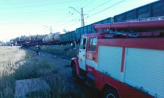 Возле Днепра сошел с рельсов грузовой поезд