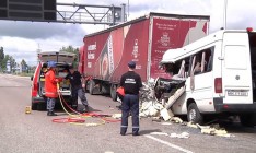 У микроавтобуса, попавшего в кровавое ДТП под Житомиром, не было лицензии