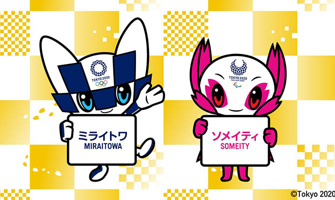 Стали известны имена талисманов Олимпиады и Параолимпиады 2020 года