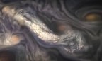 NASA показало фото необычных облаков на Юпитере