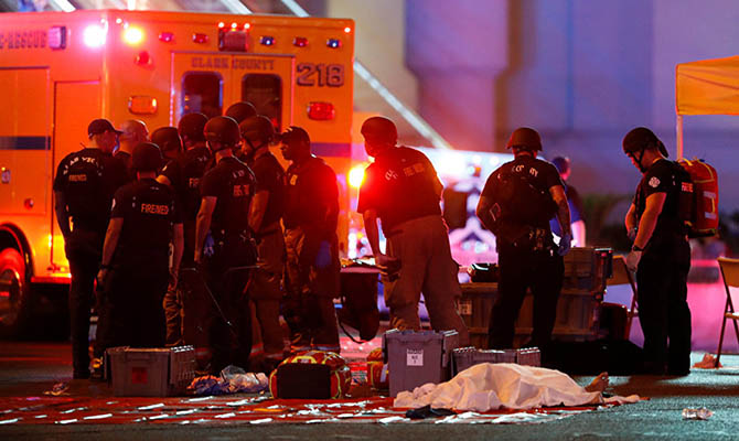 Полиция США завершила расследование прошлогодней бойни в Лас-Вегасе