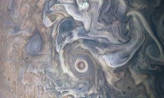 NASA показало удивительный облачный пейзаж на Юпитере