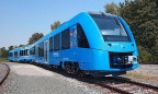 В Германии выполнил первый рейс поезд на водородном топливе