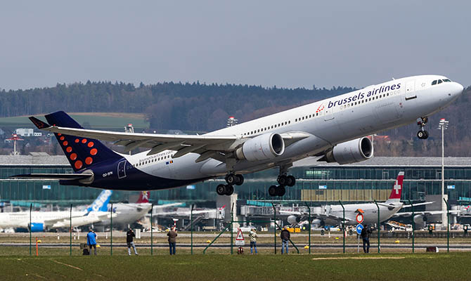 На украинский рынок выходит Brussels Airlines