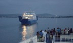 Керченская переправа остановила работу