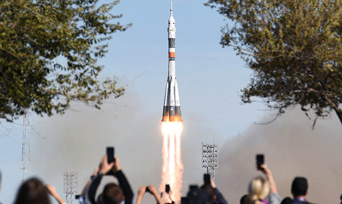 При старте российской ракеты с новым экипажем МКС произошла авария