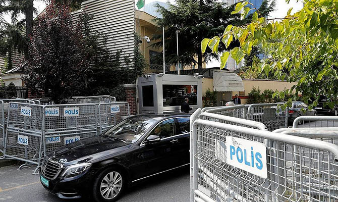 В саудовском консульстве в Стамбуле наши доказательства убийства журналиста