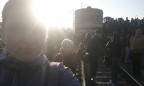 Киевляне с утра блокировали городскую электричку: опаздывает и имеет мало вагонов