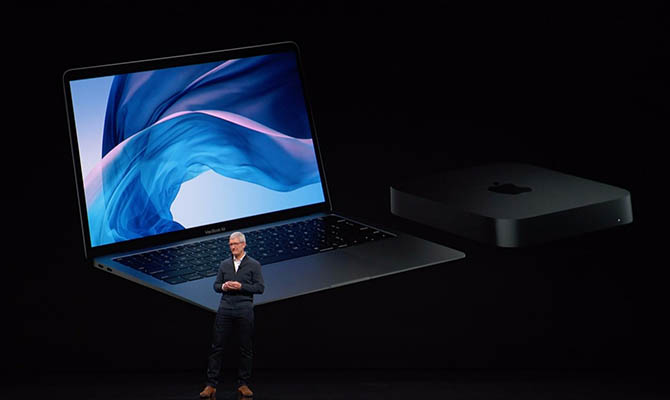 Apple показала новые MacBook Air, iPad Pro и Mac mini