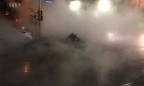 Центр Киева затопило кипятком