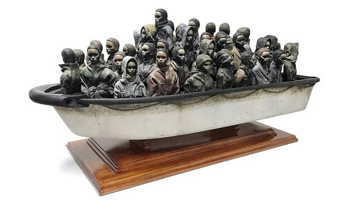 Бэнкси запустил онлайн-лотерею в помощь беженцам