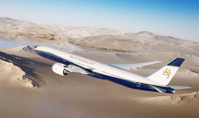 Boeing представил бизнес-джеты с рекордной дальностью полета