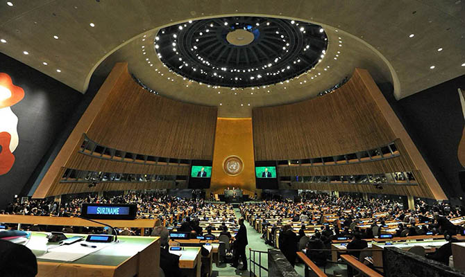 Стал известен список стран, проголосовавших в ООН против украинской резолюции по Крыму