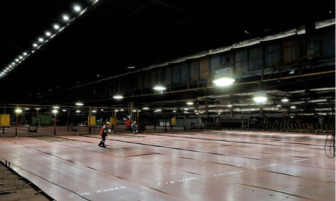 Новая система освещения на ММК им. Ильича экономит 60% электроэнергии