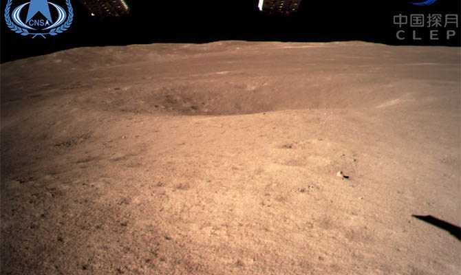 Китай успешно посадил зонд на обратную сторону Луны