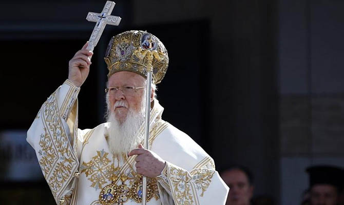 Варфоломей призвал православных патриархов признать новую украинскую церковь