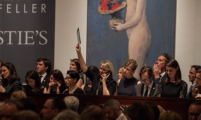 Аукционный дом Christie's наторговал в 2018 году на $7 млрд