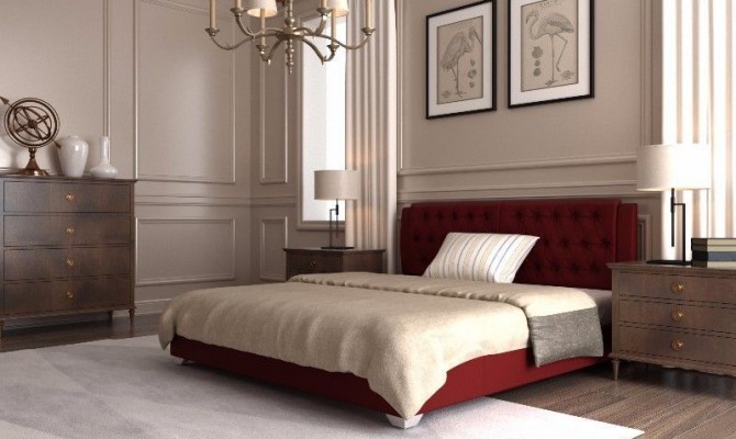 Какой бывает по форме двуспальная кровать? Интересуемся у Barin House