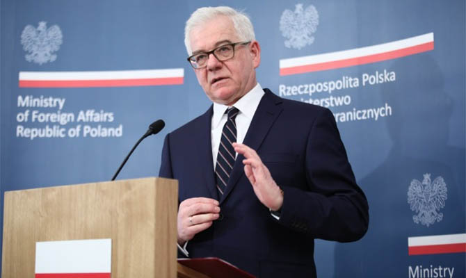 Глава МИД Польши снова выступил против «Северного потока — 2»