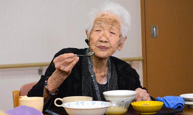 Жительница Японии признана самым старым человеком на планете