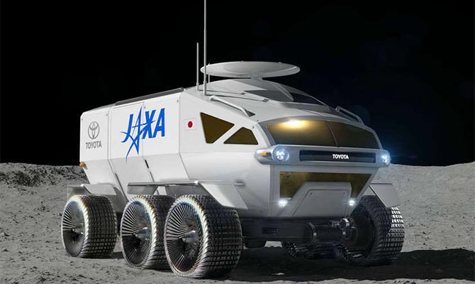 Toyota создаст вездеход для освоения Луны