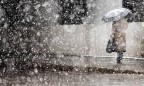 В Украину идет мокрый снег