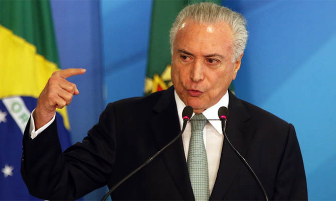 В Бразилии задержан бывший президент Мишел Темер