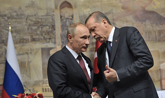 Эрдоган собрался с визитом к Путину