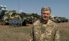 Порошенко побывал на испытаниях украинского комплекса крылатых ракет «Нептун»