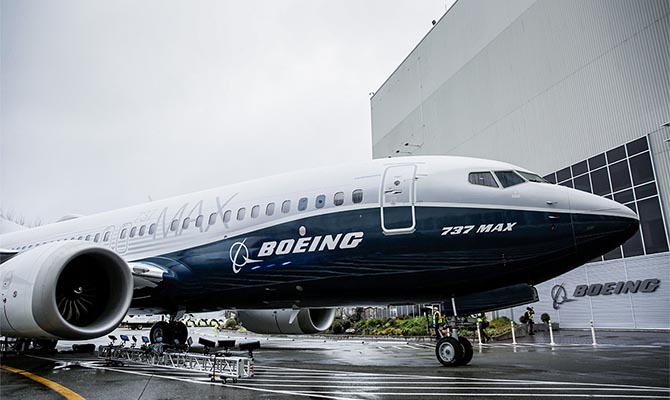 Boeing за март не смогла продать ни одного самолета типа 737