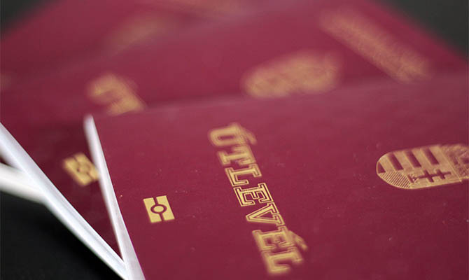 В Венгрии пять десятков украинцев наказали за подделку документов при получении гражданства