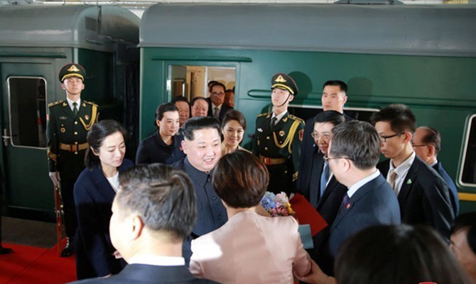 Ким Чен Ын впервые прибыл в Россию: ехал на бронепоезде