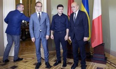Зеленский встретился с главами МИД ФРГ и Франции – будут ускорять Минский процесс