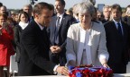 Лидеры Франции и Великобритании почтили память британцев, погибших в Нормандии в 1944 году