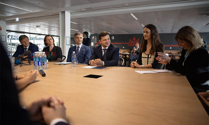 Зеленский посетил крупнейший в Европе кампус стартапов