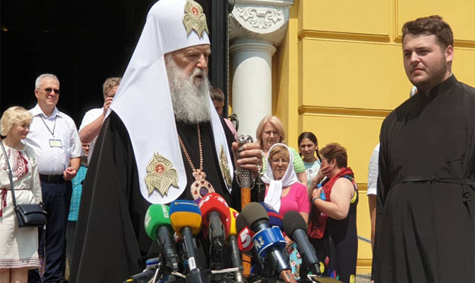 Филарет высказался за существование в Украине трех православных церквей